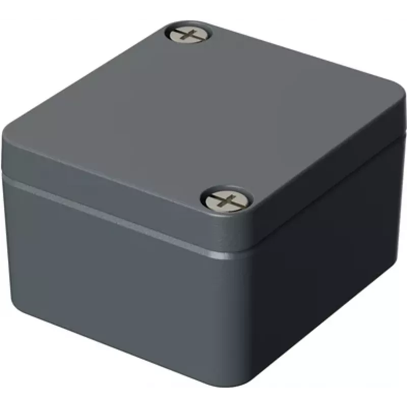 Carcasa universal BOPLA aluminio gris plata (RAL 7001) 50 x 45 x 30 A 100 1 ud. (01100000.MT1)