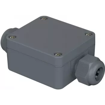 Bopla PK 101-211 carcasa universal, 58 x 64 x 34 mm, poliamida, gris plata RAL 7001 38101200.MT2
