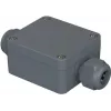 Bopla PK 101-211 carcasa universal, 58 x 64 x 34 mm, poliamida, gris plata RAL 7001 38101200.MT2