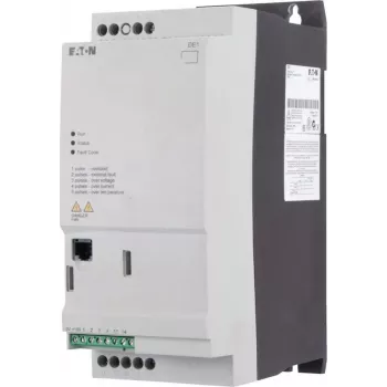 Eaton DE1-34016FN-N20N arrancador de velocidad, 7,5 kW, 16 A, 380-480 V, IP20, negro/blanco 174340