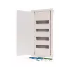 Eaton KLV-48HWP-F armario de distribución empotrado, 4 filas, 48 módulos, puerta de acero blanca 178812