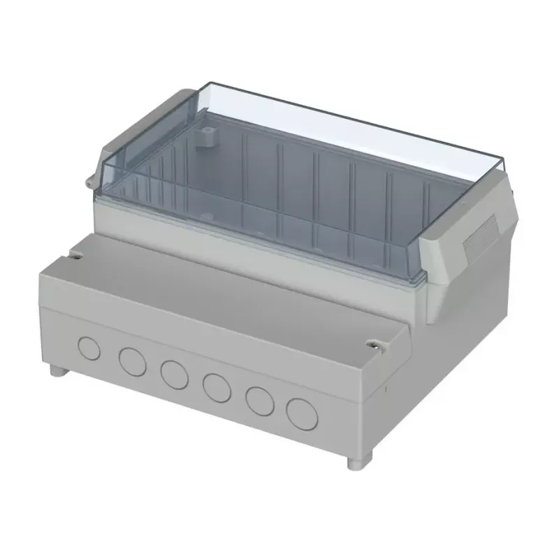 Bopla RCP 2000 carcasa para regulador, 213 x 185 x 104,5 mm, ABS/PC, gris claro 41200309