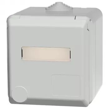 MENNEKES Cepex base de enchufe de pared 16A 5 polos 6h 400V IP44 rojo 4135
