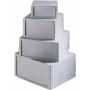 Bopla carcasa universal 85 x 81 x 40 mm poliestireno gris claro RAL 7035 U 85 26085000
