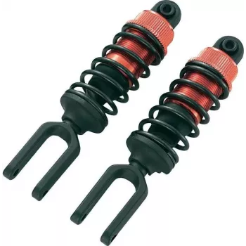 Reely amortiguador relleno de aceite rojo con muelles tuning longitud 125 mm 1 par (112243C)