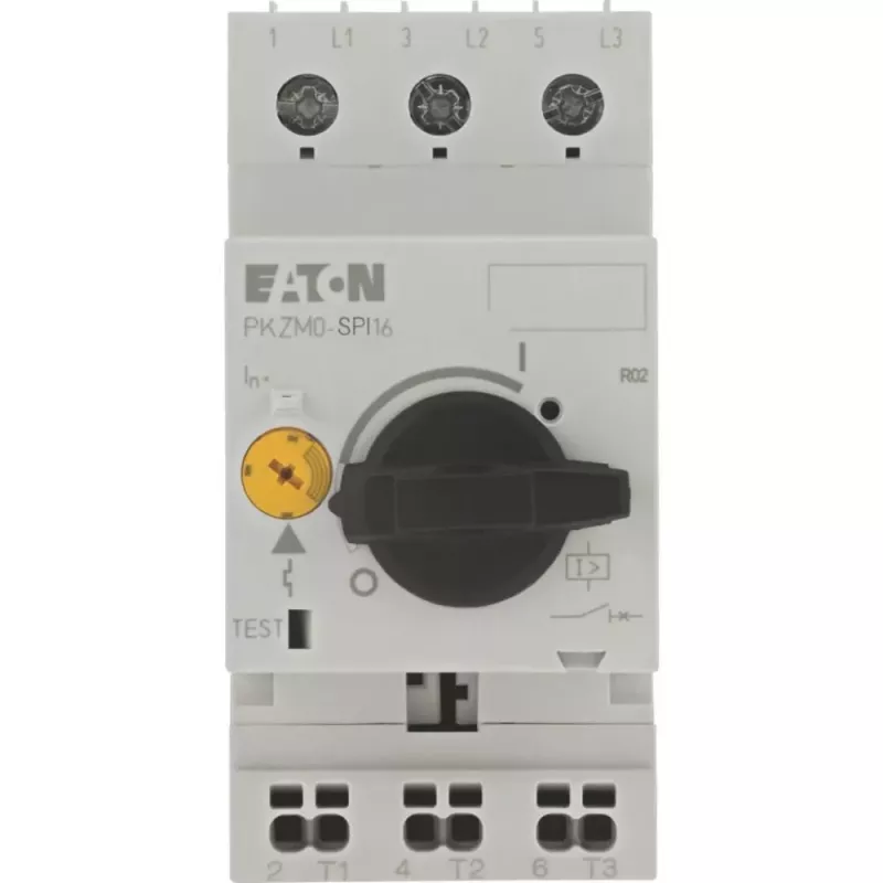 Eaton PKZM0-2,5-SPI16 interruptor protector de motor, tripolar, 2,5 A, 690 V AC 199183