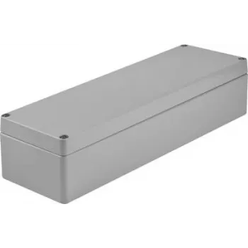 Bopla carcasa universal 360 x 120 x 81 mm aluminio gris plata (RAL 7001) A 124 01124000.H
