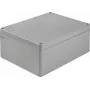 Bopla carcasa universal serie A 400 x 230 x 111 mm, aluminio, gris plata RAL 7001 01168000.H