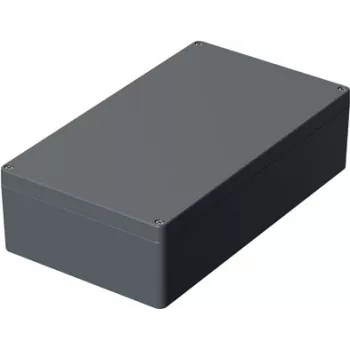 Bopla carcasa universal serie A 400 x 230 x 111 mm, aluminio, gris plata RAL 7001 01168000.H
