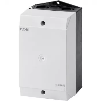 Eaton CI-K carcasa vacía para montaje en carril DIN, 100 x 160 x 100 mm, gris claro (RAL 7035), policarbonato, IP65, IK08 206882