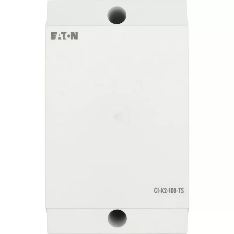Eaton CI-K 206882 caja vacía para montaje en carril DIN, 100 x 160 x 100 mm, gris claro (RAL 7035) / negro (RAL 9005)