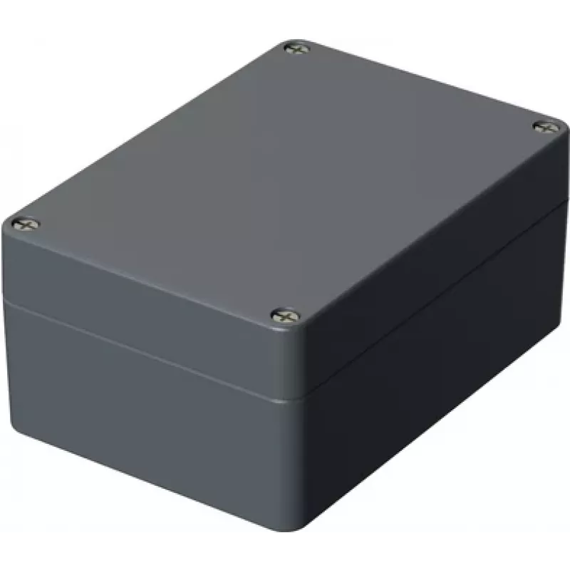 BOPLA A 126 01126000.MT1 caja universal, aluminio, 200 x 140 x 91 mm, gris plata (RAL 7001)