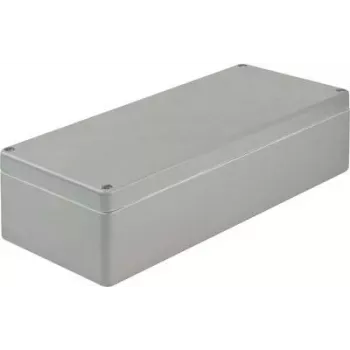 BOPLA carcasa universal de poliéster gris plata (RAL 7001) 360 x 160 x 91 P 334 04334000.MTC