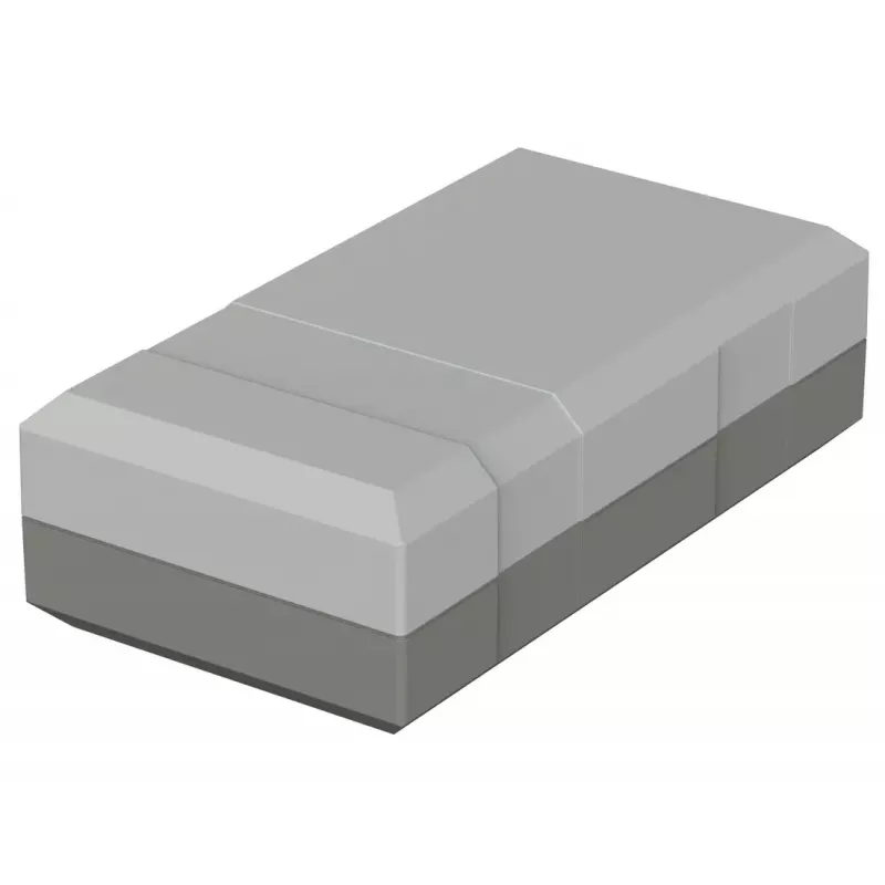 Bopla EG 1030 carcasa de sobremesa, 100 x 54 x 30 mm, poliestireno, gris claro RAL 7035 32103000