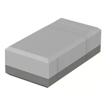 Bopla EG 1240 carcasa de sobremesa 125 x 67 x 40 mm poliestireno gris claro RAL 7035 32124002