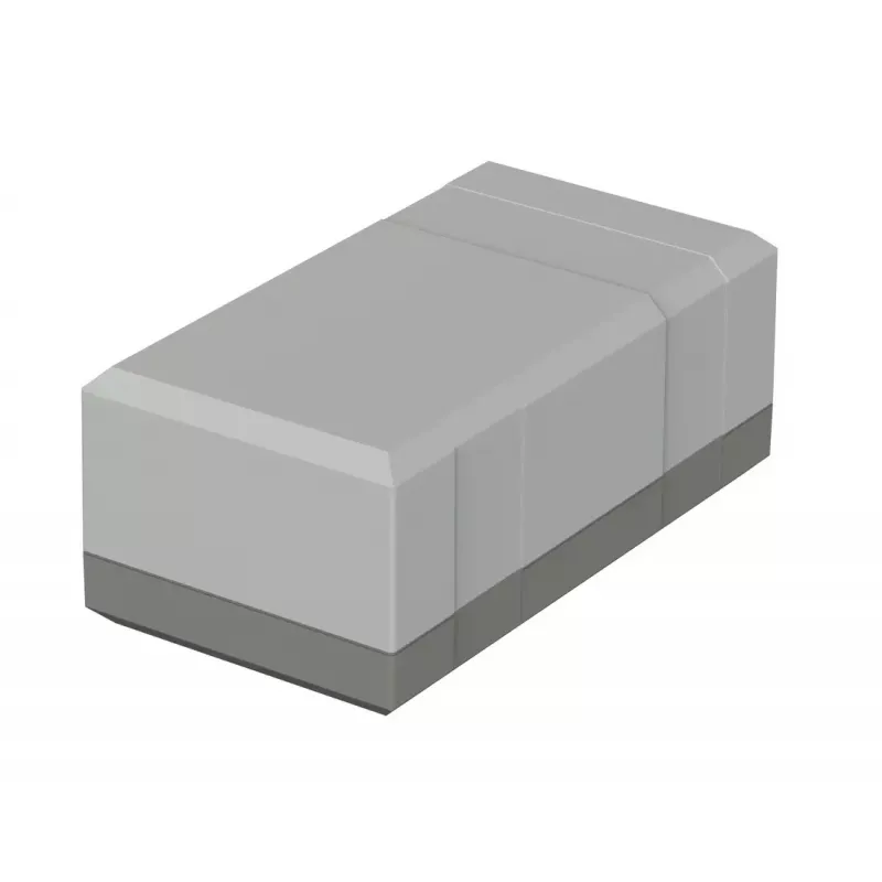 Bopla EG 1250 carcasa de sobremesa, 125 x 67 x 50 mm, poliestireno, gris claro RAL 7035 32125002