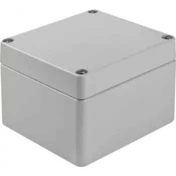 Bopla carcasa universal 122 x 120 x 81 mm aluminio gris plata (RAL 7001) A 119 01119000.H