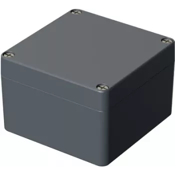 Bopla carcasa universal 122 x 120 x 81 mm aluminio gris plata (RAL 7001) A 119 01119000.H
