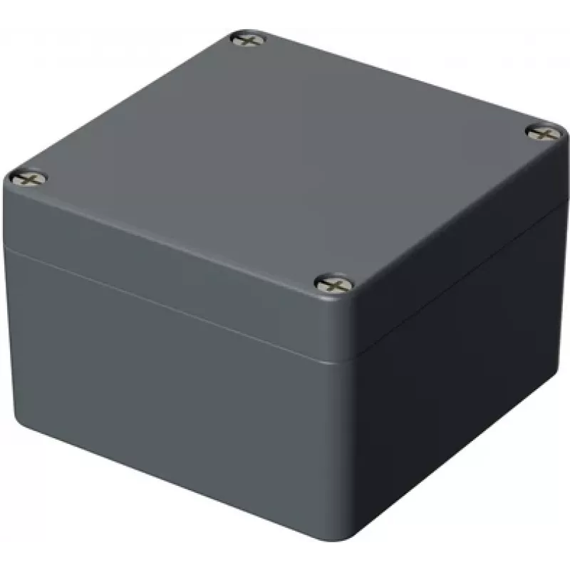 Bopla carcasa universal 122 x 120 x 81 mm aluminio gris plata (RAL 7001) A 119 01119000.H