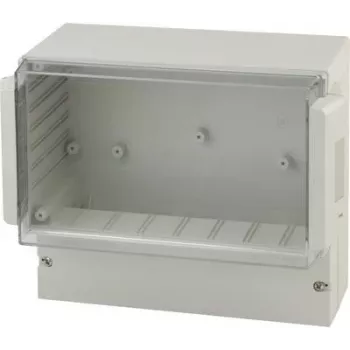 BOPLA RCP 3100 carcasa de control, base de ABS, tapa de policarbonato, gris claro, 296 x 261 x 132,5 mm 41310109