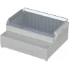 BOPLA RCP 3100 carcasa de control, base de ABS, tapa de policarbonato, gris claro, 296 x 261 x 132,5 mm 41310109