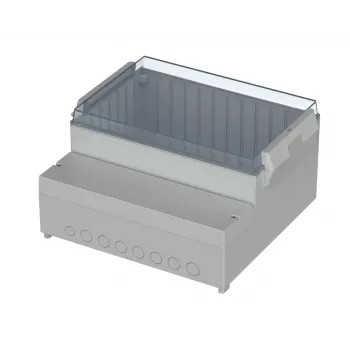 Bopla RCP 3500 carcasa de control 296 x 281 x 158 mm ABS/policarbonato gris claro 41350109