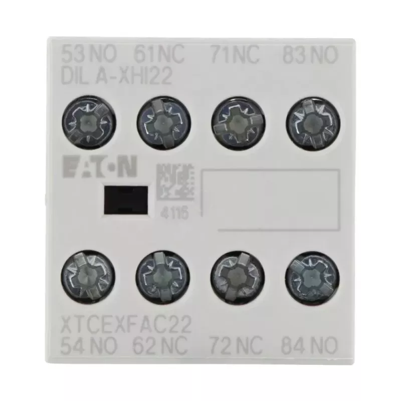 Eaton DILA-XHI22 bloque de contactos auxiliares 2NO+2NC montaje frontal 276426
