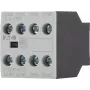 Eaton DILA-XHI31 bloque de contactos auxiliares, 3 NO + 1 NC, bornes de tornillo, montaje frontal, negro/blanco 276427