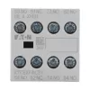 Eaton DILA-XHI31 bloque de contactos auxiliares, 3 NO + 1 NC, bornes de tornillo, montaje frontal, negro/blanco 276427