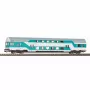 PIKO 53109 H0 coche de control de dos pisos DBmq 776 verde menta DR época IV