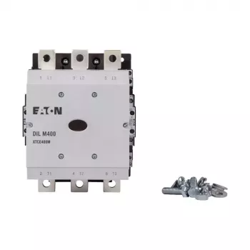 Eaton DILM400/22 RA250 contactor de potencia, tripolar, 200 kW AC-3, 400 A, bobina 250 V AC, 2NO+2NC 208209