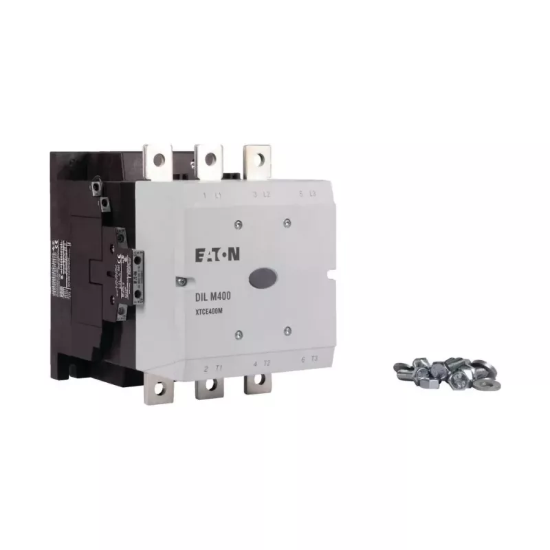 Eaton DILM400/22 RA250 contactor de potencia, tripolar, 200 kW AC-3, 400 A, bobina 250 V AC, 2NO+2NC 208209