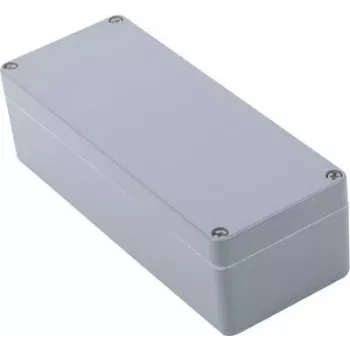 BOPLA carcasa universal poliéster gris plata (RAL 7001) 190 x 75 x 56,5 mm P 319 04319000.MTC