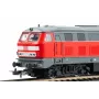 PIKO 57032 set de inicio infantil tren de mercancías BR 218 DB AG con dos vagones Eaos abiertos