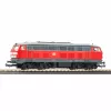 PIKO 57032 set de inicio infantil tren de mercancías BR 218 DB AG con dos vagones Eaos abiertos