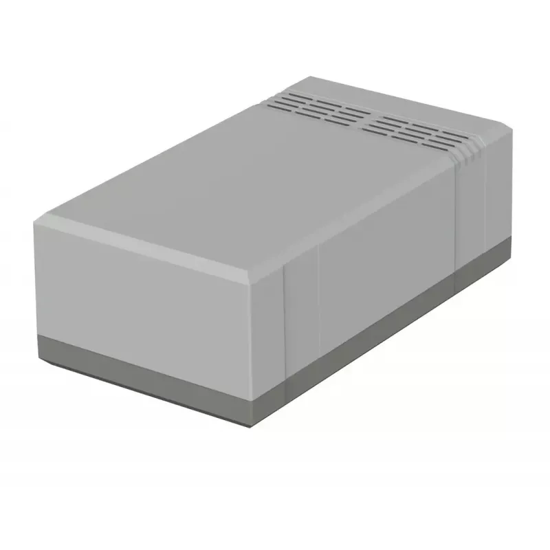 Bopla EG 2070 L carcasa de sobremesa, 200 x 112 x 70 mm, poliestireno, gris claro RAL 7035 32207012
