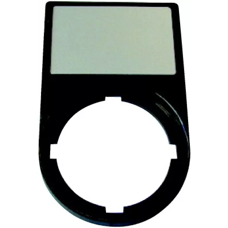 Eaton M22S-ST-X93 soporte de placa de leyenda I 0 II, negro 216486