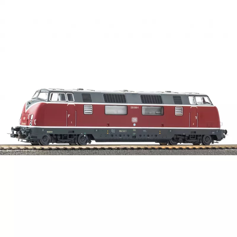 PIKO 59726 H0 locomotora diésel BR 220 DB época IV