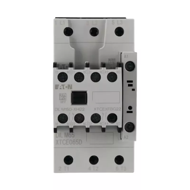 Eaton DILM65-22 contactor de potencia 30kW 400V AC 230V 50Hz 3 polos 2NO 2NC 277926