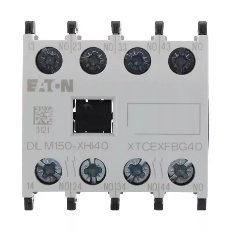 Eaton DILM150-XHI40 contacto auxiliar 4NO montaje frontal para contactores DILM 277948