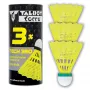 TALBOT torro Volante de bádminton Tech 350, lento, amarillo/verde, volante de nailon duradero para ocio y entrenamiento - 1 unidad (479115)
