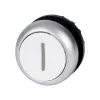Eaton M22-D-W-X1 interruptor de pulsador, negro/metálico/blanco 216611