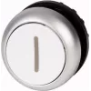 Eaton M22-D-W-X1 interruptor de pulsador, negro/metálico/blanco 216611