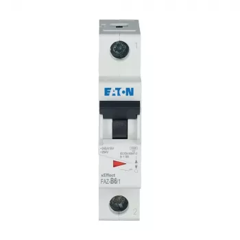 Eaton FAZ-B6/1 Interruptor automático (MCB) tipo B, 1 polo, 6 A, 10 kA 278529