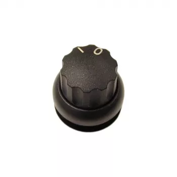 Eaton M22 Accionamiento de selector, 2 posiciones, enclavado, botón giratorio, negro, 22,5 mm 216856