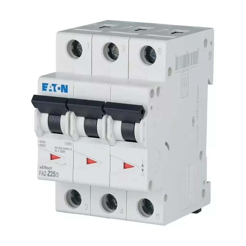 Eaton FAZ-Z25/3 Interruptor automático 25A 3 polos curva Z 278929