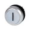 Eaton M22-DL-W-X1 interruptor pulsador, negro / metálico / blanco 216942
