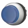 Eaton M22-DLH-B interruptor pulsador, negro / azul / metálico 216973