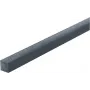 Reely Perfil cuadrado de PVC 500 x 15 x 15 mm Blanco 230037