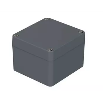 Bopla Caja universal 75 x 80 x 57 poliamida gris plata (RAL 7001) PK 105, 1 ud. 38105000